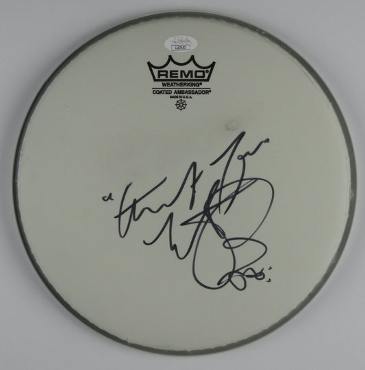 Charlie Watts Rolling Stones JSA Signed Drum Head