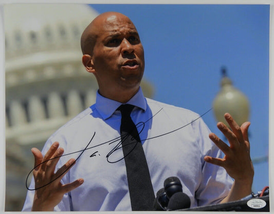 Cory Booker JSA Autograph Signed Photo COA 11 x14 Senator