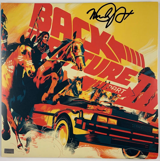 Michael J Fox Back To The Future III Mondo JSA Signed Autograph Soundtrack Vinyl