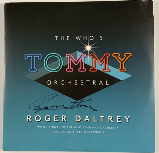 Roger Daltrey The Who Signed JSA Autograph Signed Album Tommy Ochestral