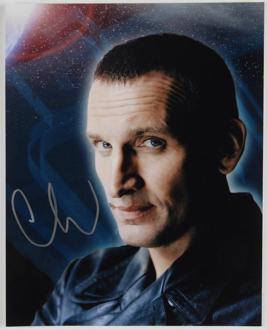 Christopher Eccleston Doctor Who Autograph Signed Photo JSA Photo 8 x 10