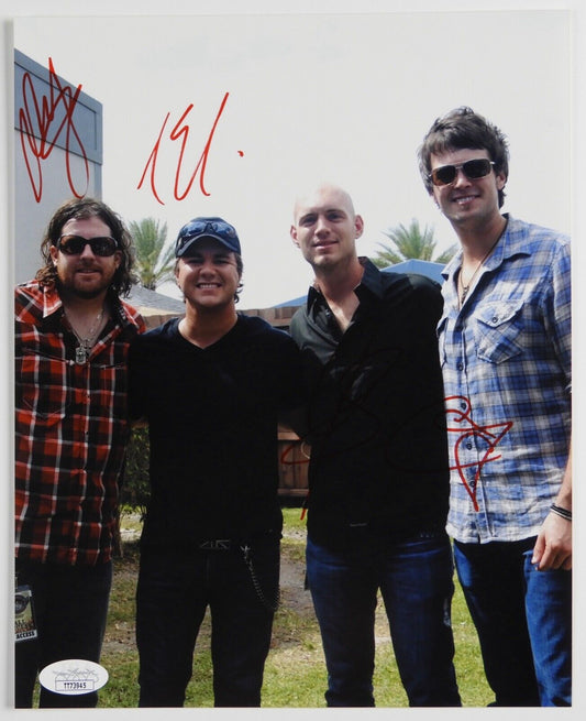 Eli Young Band JSA Signed Autograph Photo Fully Signed 8 x 10