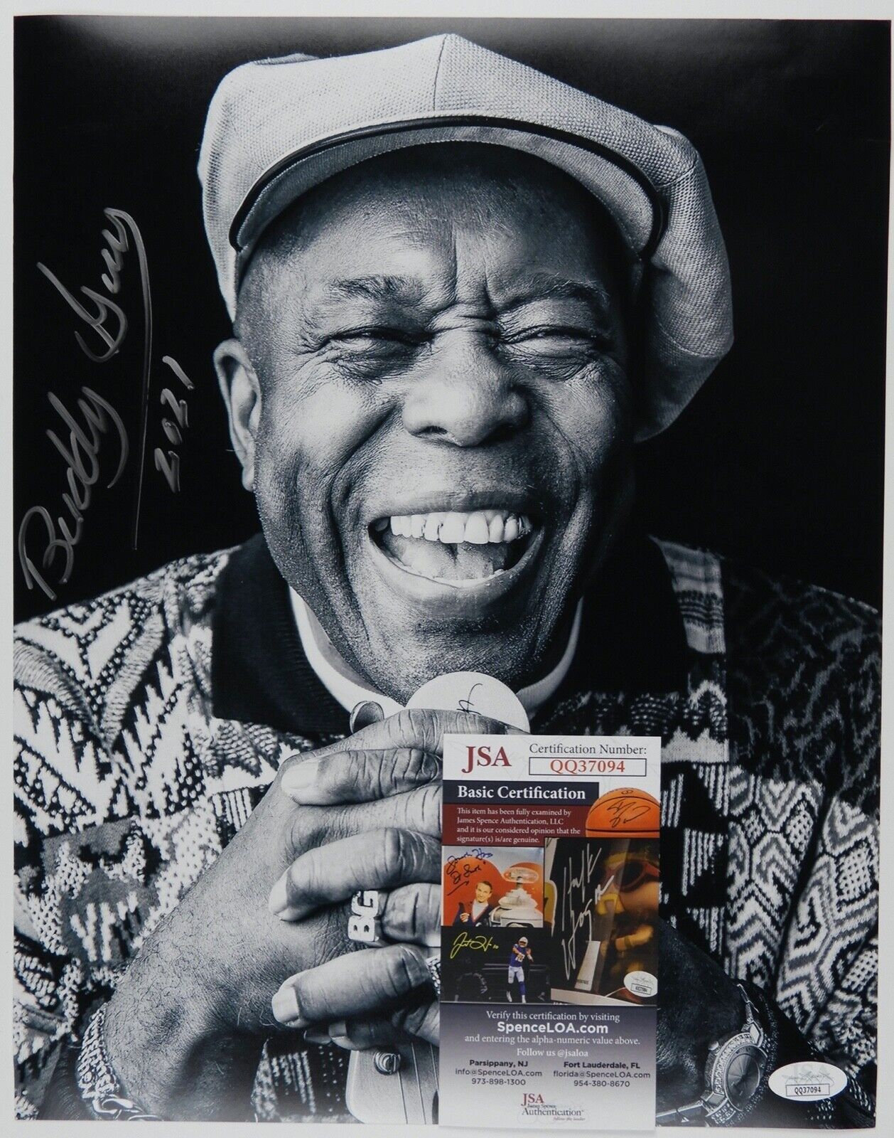 Buddy Guy JSA 11x14 Autograph Signed Photo