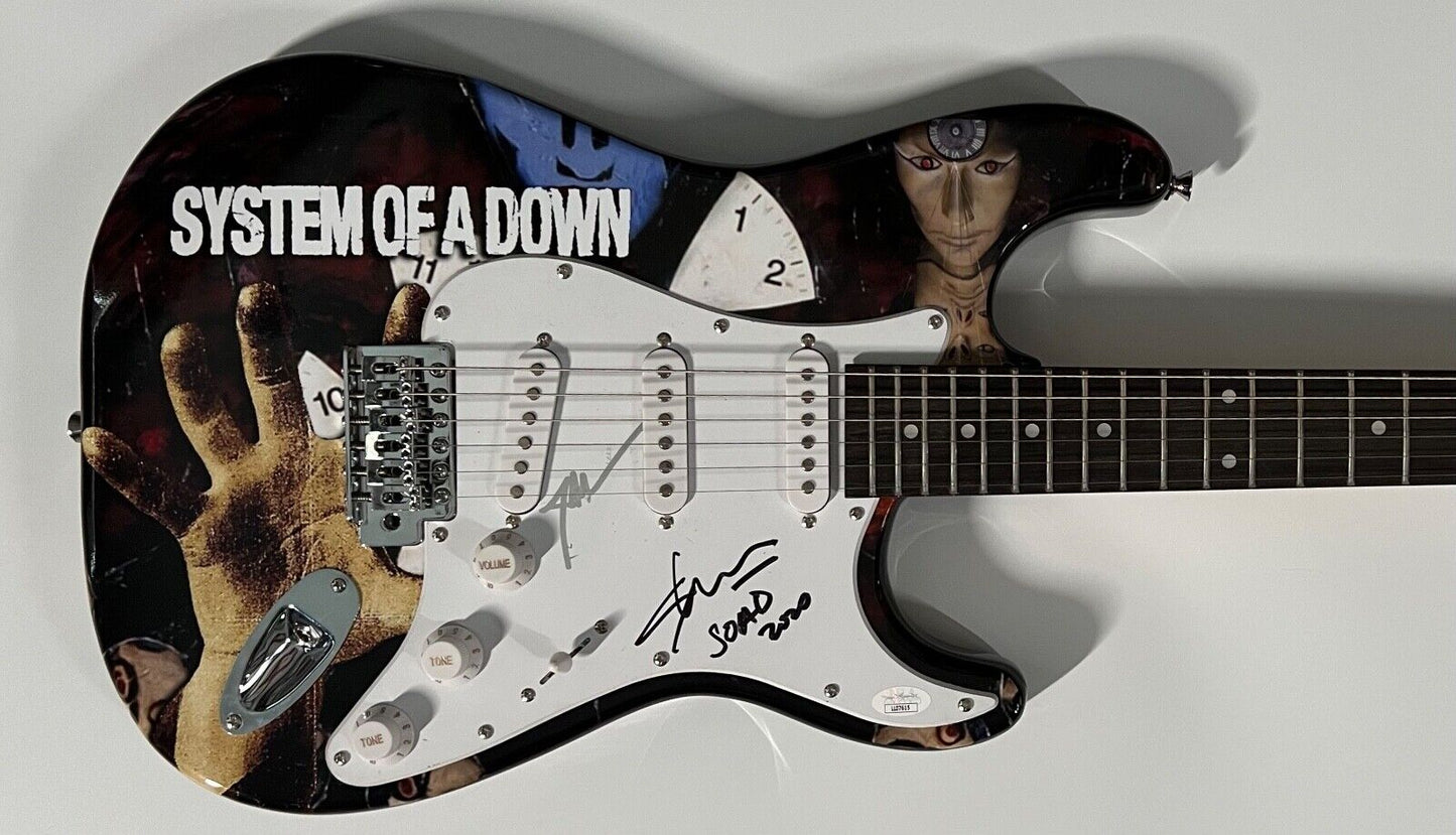 System Of Down  JSA Autograph Signed Stratocaster Guitar