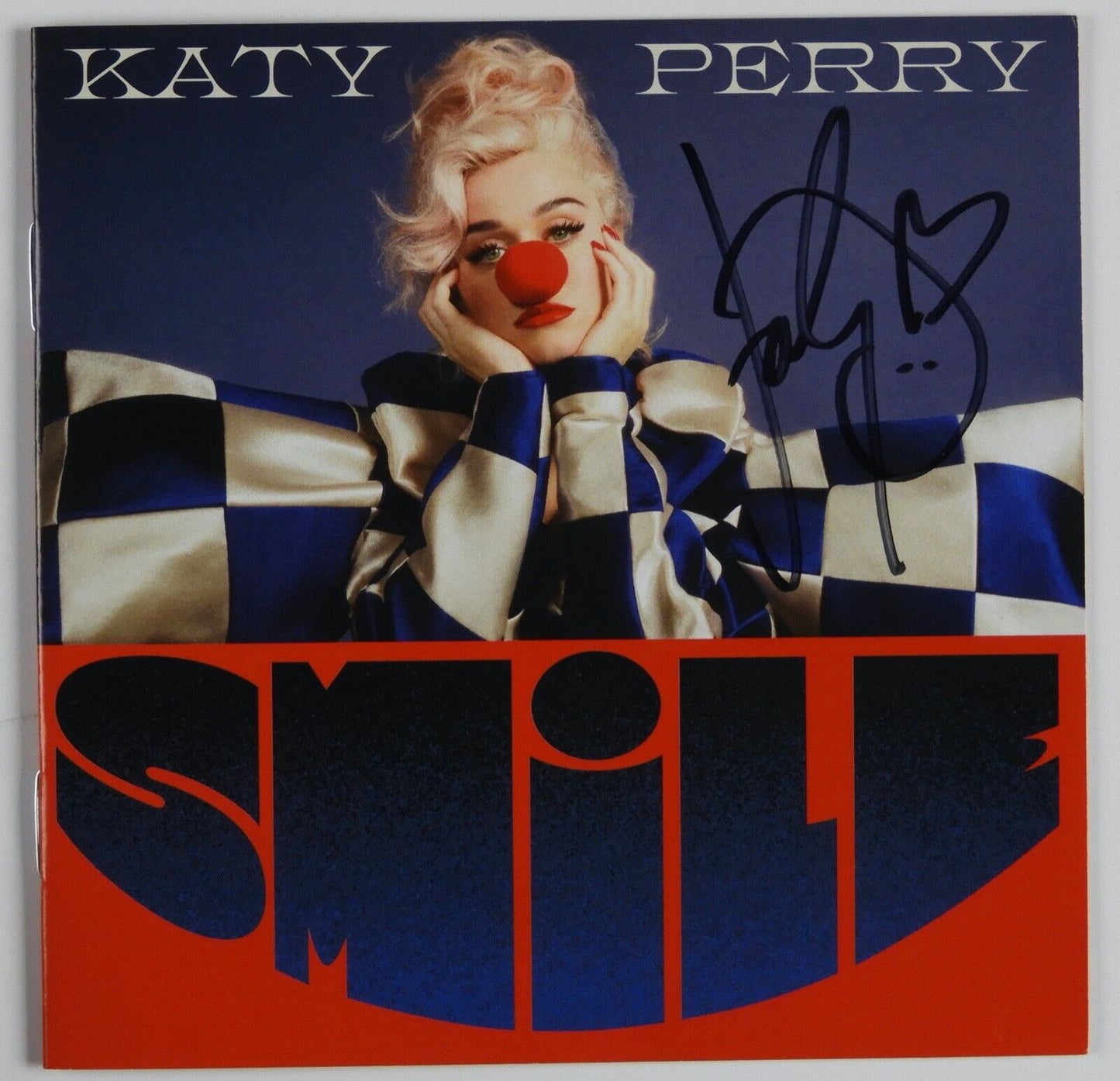 Katy Perry JSA Signed Autograph CD Booklet Smile Includes CD