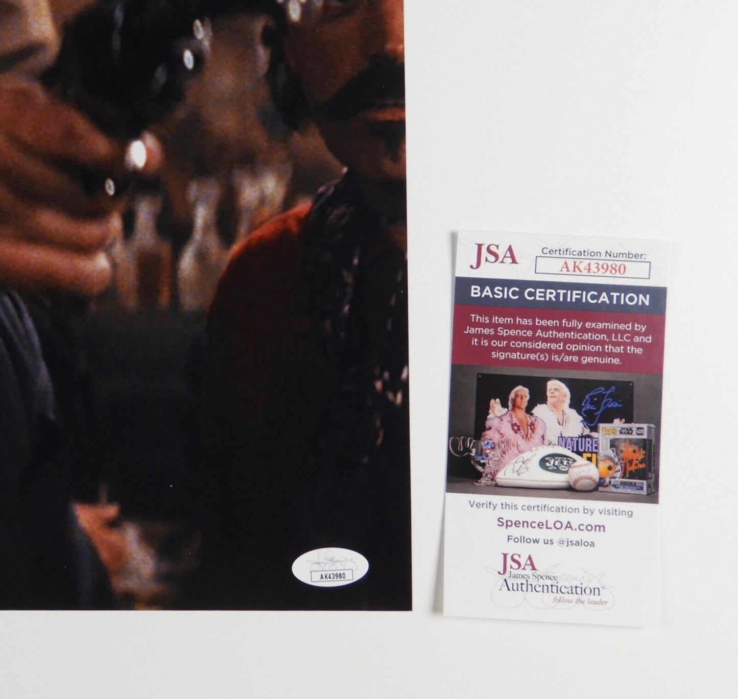 Michael Biehn Autograph JSA 11 x 14 Signed Photo Tombstone