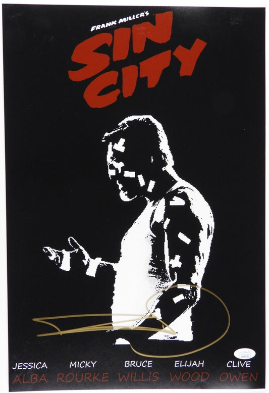 Frank Miller JSA signed autograph 12 x 18 Photo Sin City