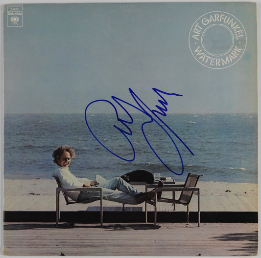 Art Garfunkel JSA Signed Autograph Album Record Vinyl Watermark