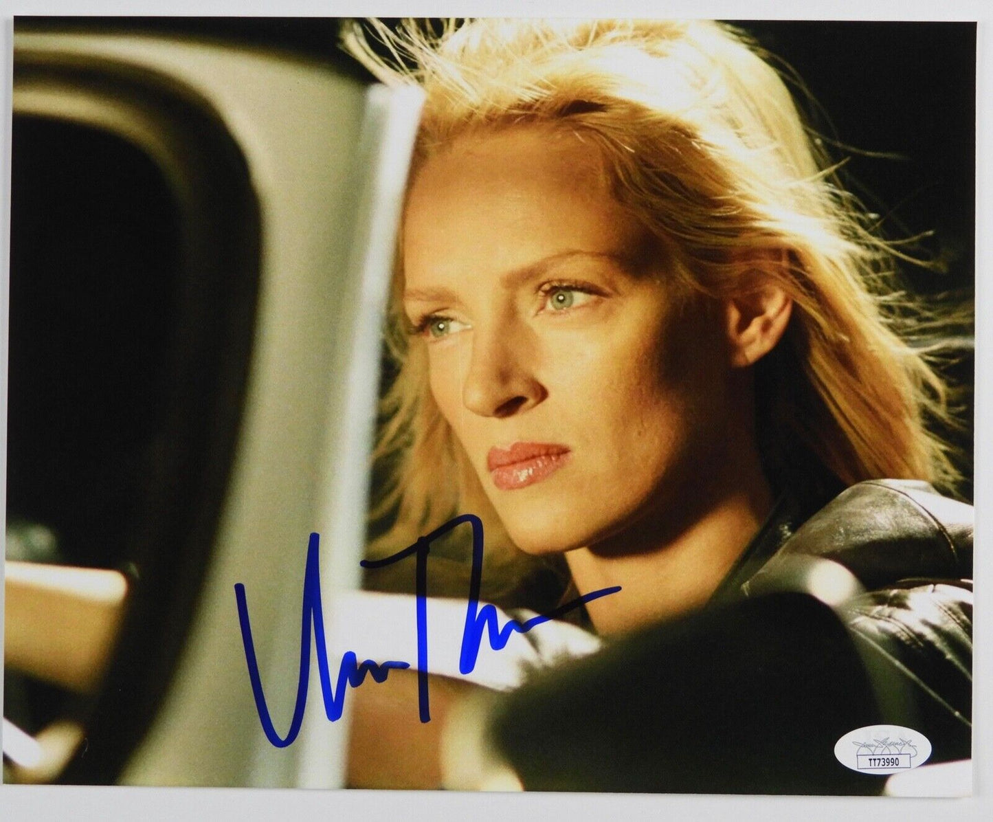 Uma Thurman Kill Bill Signed JSA Autograph Photo 8 x 10