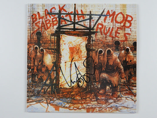 Black Sabbath Vinny Appice JSA Signed Autograph Album Vinyl Record