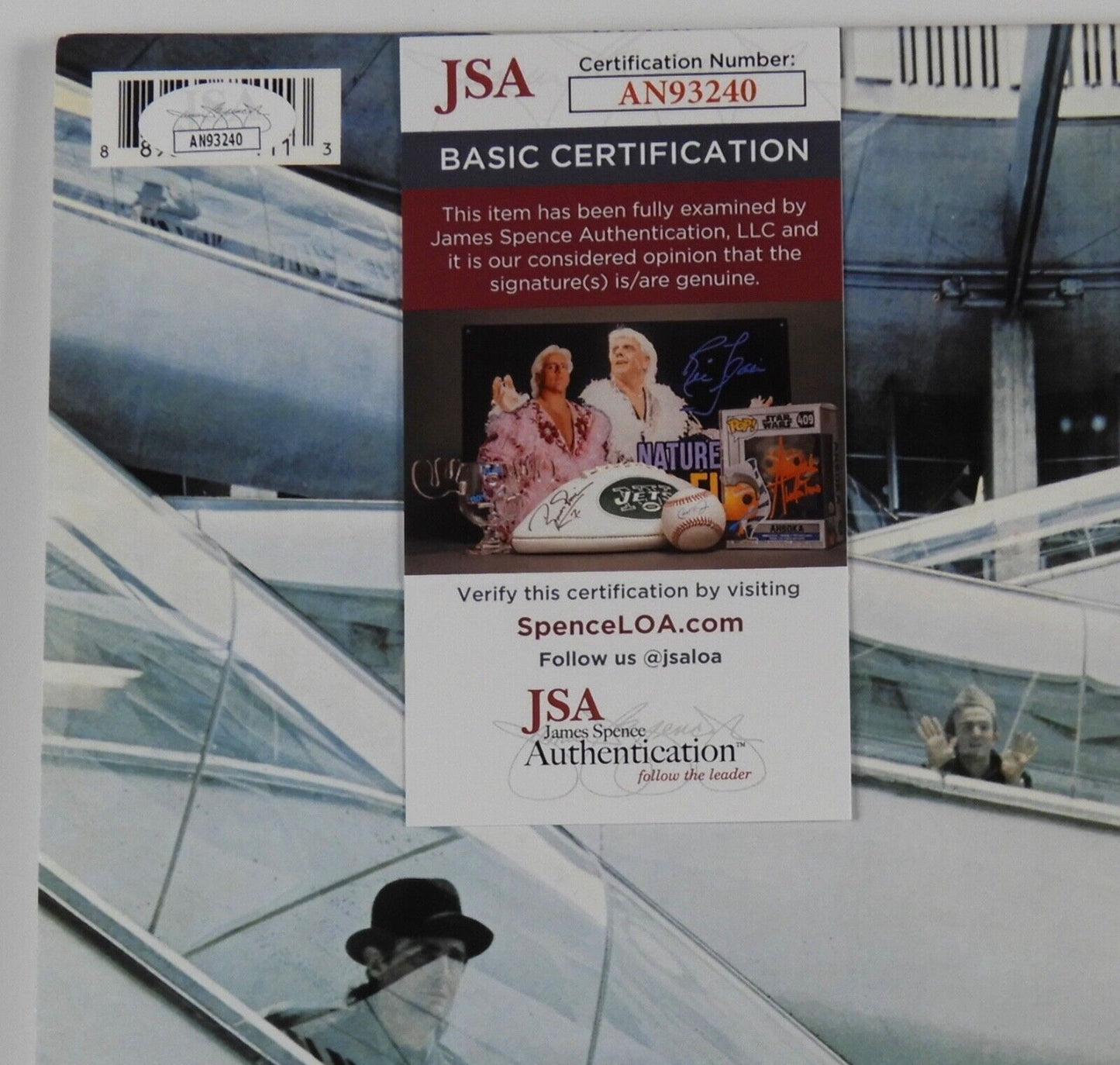 The Alan Parson's Project JSA Signed Autograph Album Record Vinyl