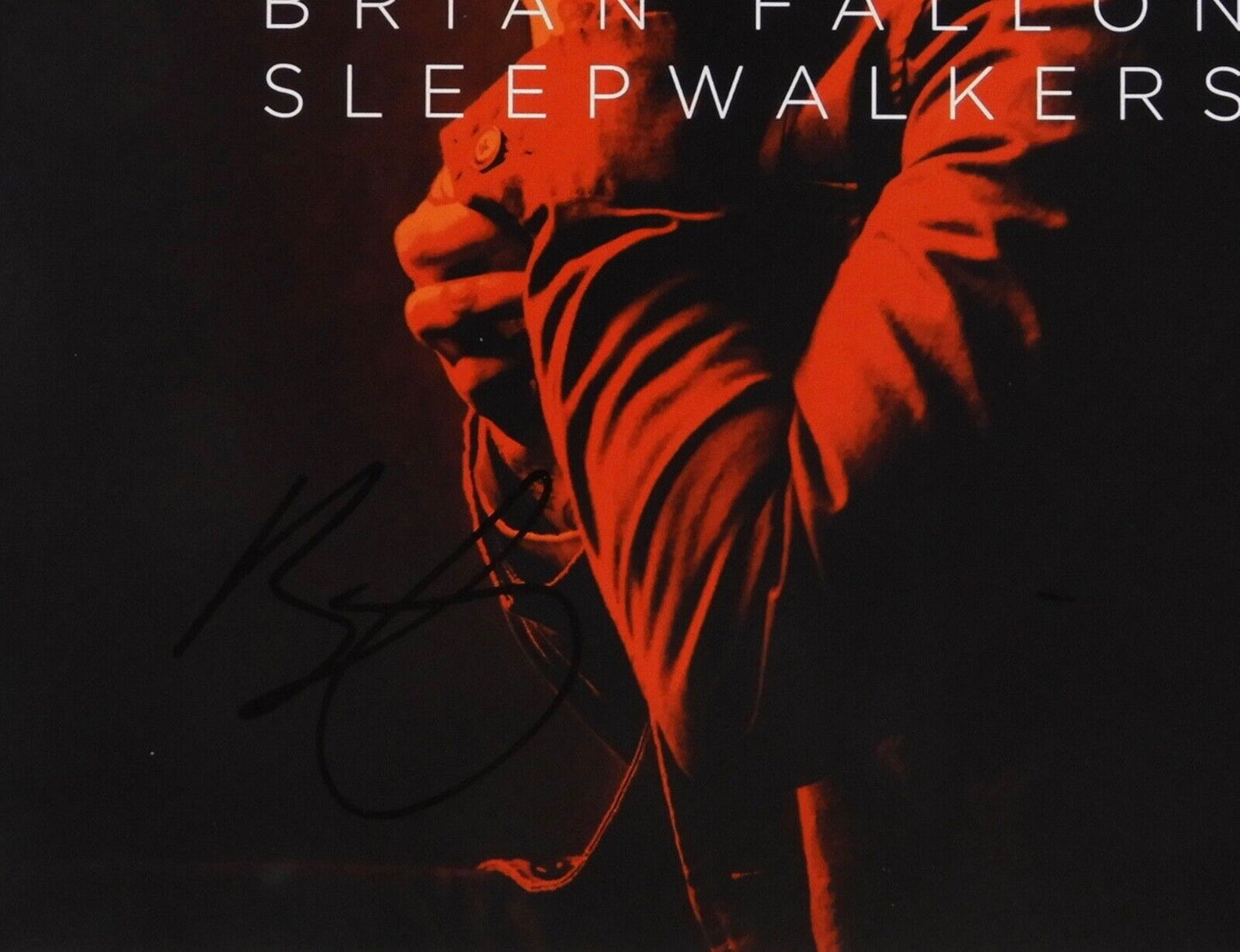 Brian Fallon JSA Signed Autograph Album Record Vinyl Sleepwalkers