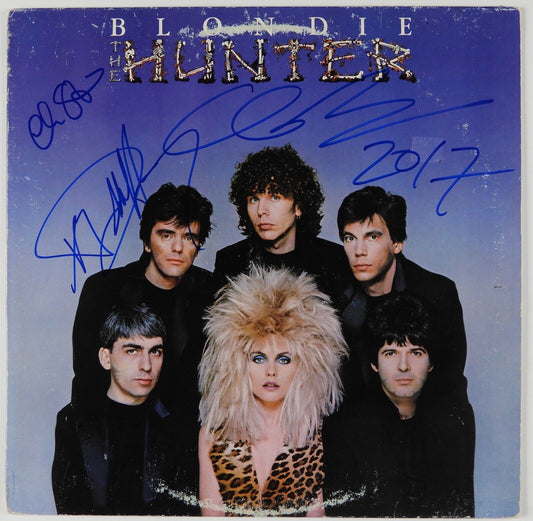 Blondie Hunger Debbie Harry + Band Signed Autograph Album JSA Vinyl Record