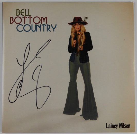 Lainey Wilson JSA Signed Autograph Album Record Bell Bottom Country