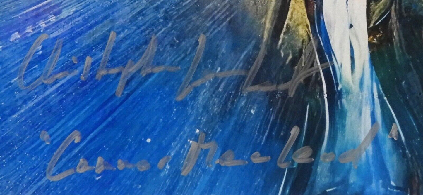 Christopher Lambert Highlander Autograph Signed Photo JSA 11x14