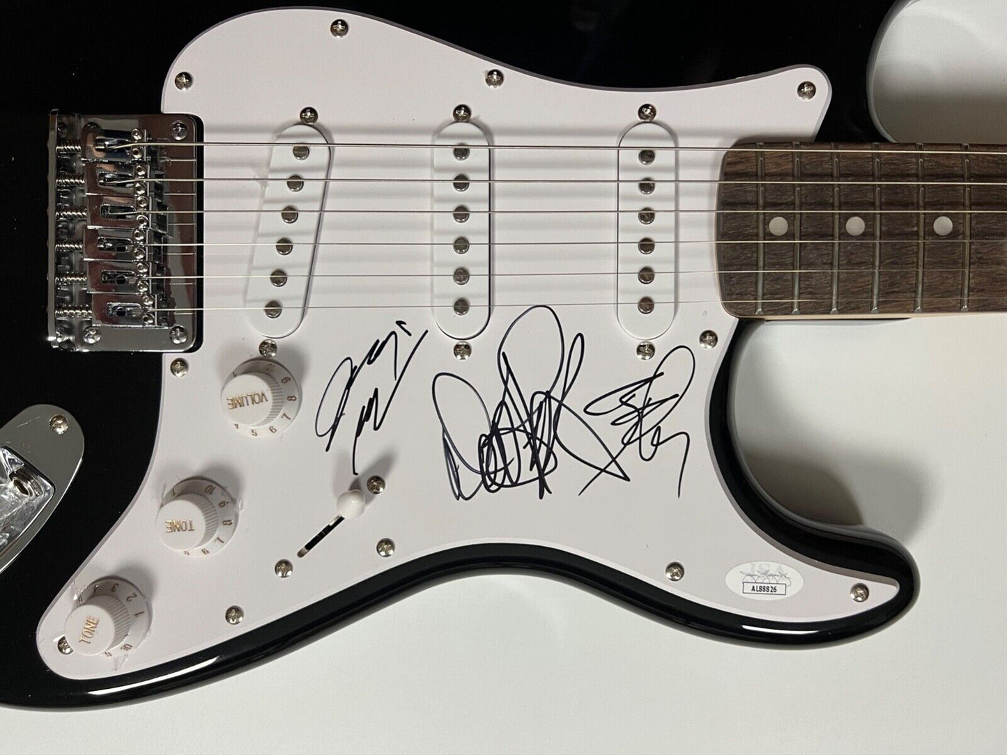 Kings X JSA Fully Autograph Signed Stratocaster Guitar Ty Tabor Gaskill Pinnick