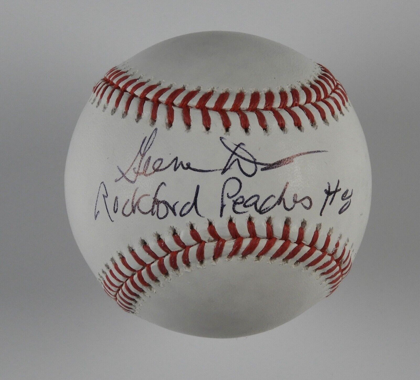 Geena Davis JSA Signed Autograph Baseball A League Of Their Own Rockford