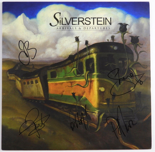 Silverstein JSA signed autograph Vinyl Record Arrivals & Departures