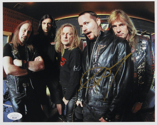 Tim Ripper Owens Judas Priest Signed Autograph JSA COA Photo