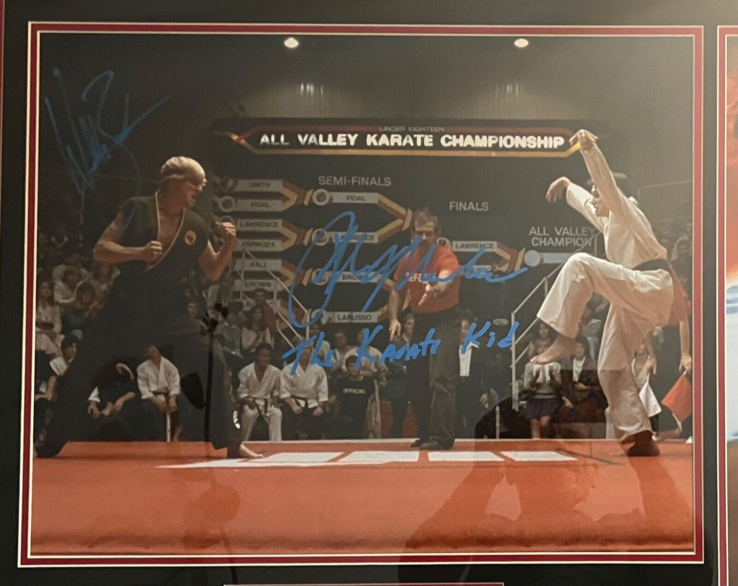 The Karate Kid Beckett Signed Autograph Photo Ralph Macchio William Zabka +