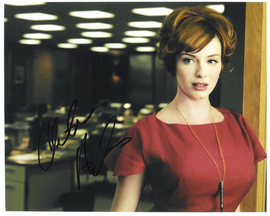 Christina Hendricks Mad Men JSA Signed Autograph 8 x 10 Photo