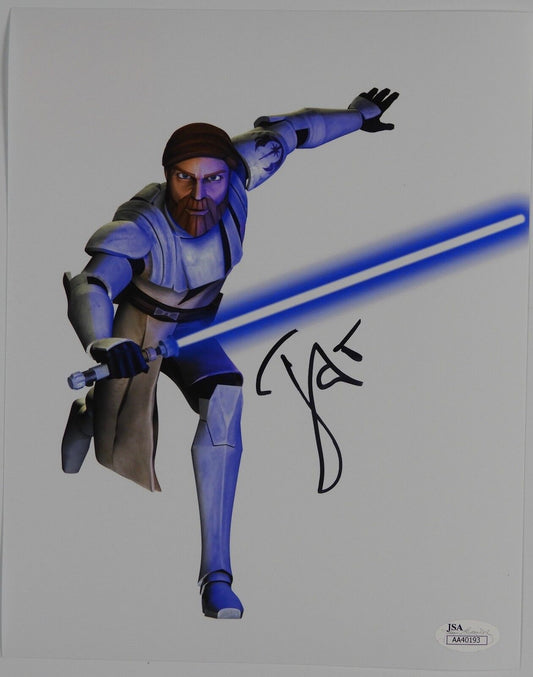 James Arnold Taylor Star Wars The Clone Wars signed autograph 8 x 10 Photo JSA