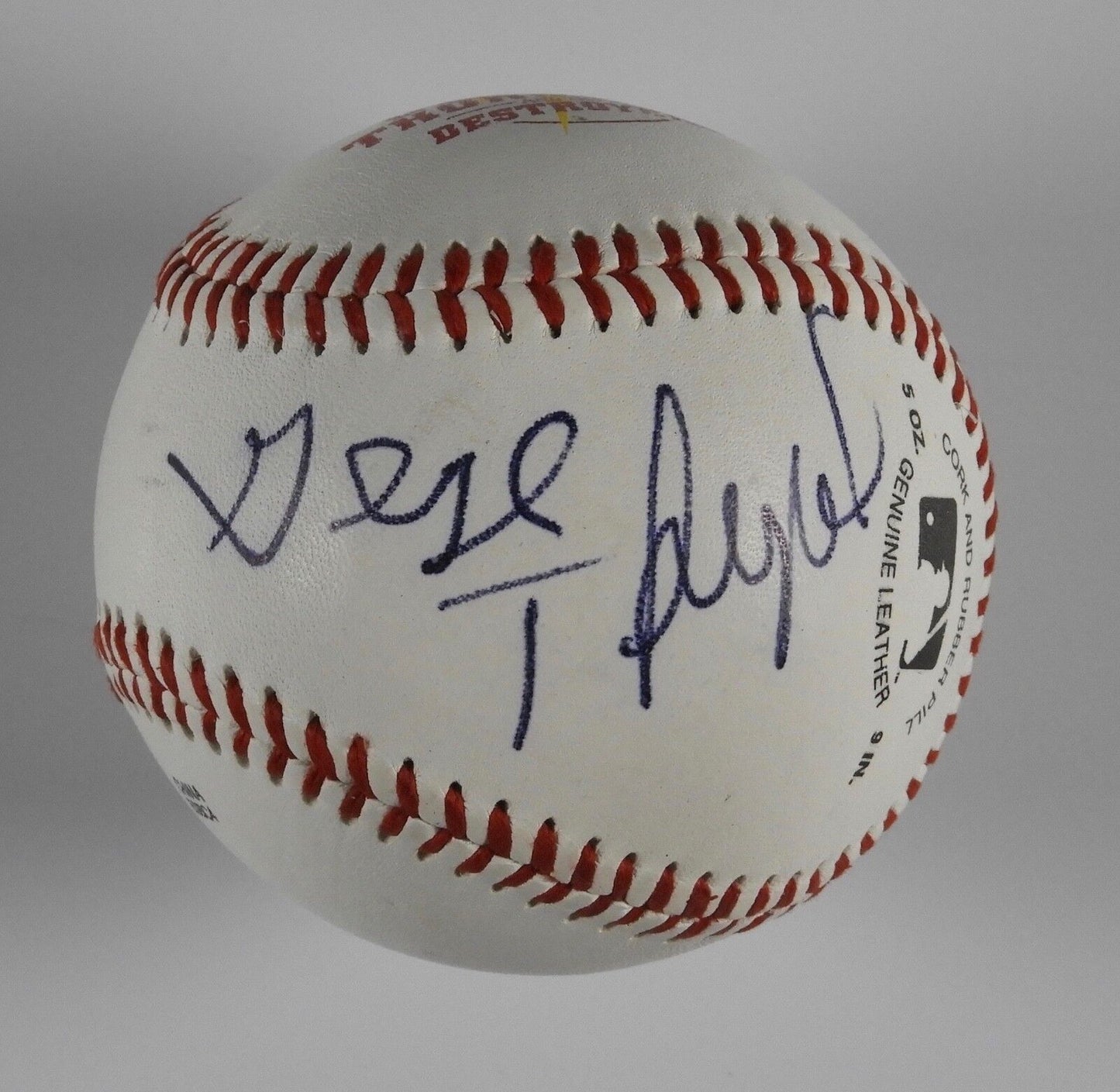 George Thorogood Autograph Signed Baseball JSA COA Official George Ball