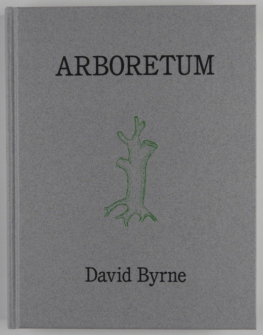 David Byrne Arboretum Signed Autograph JSA Book