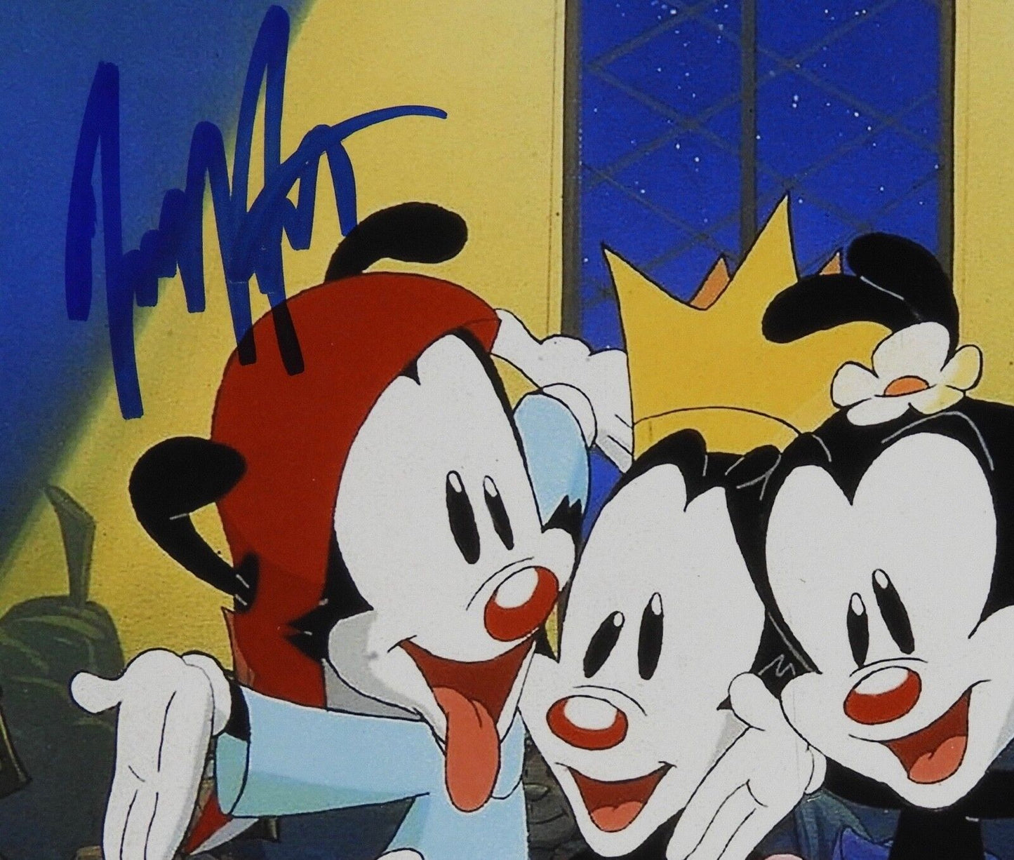 Animaniacs Jess Harnell Fully Autograph Signed Photo Beckett BAS COA 8 x 10