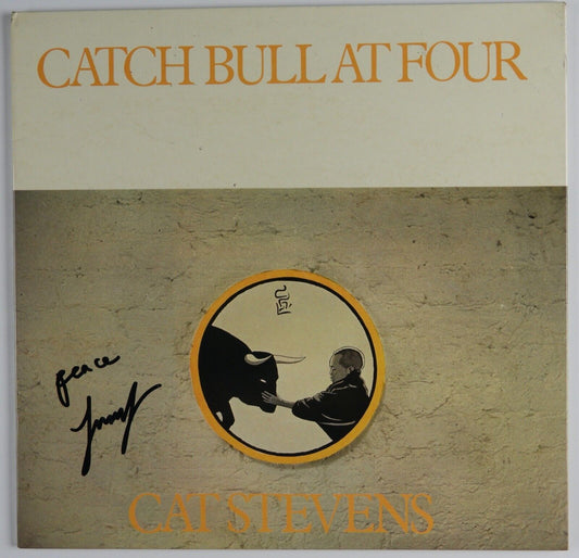 Cat Stevens JSA Signed Autograph Album Record Vinyl Catch Bull At Four