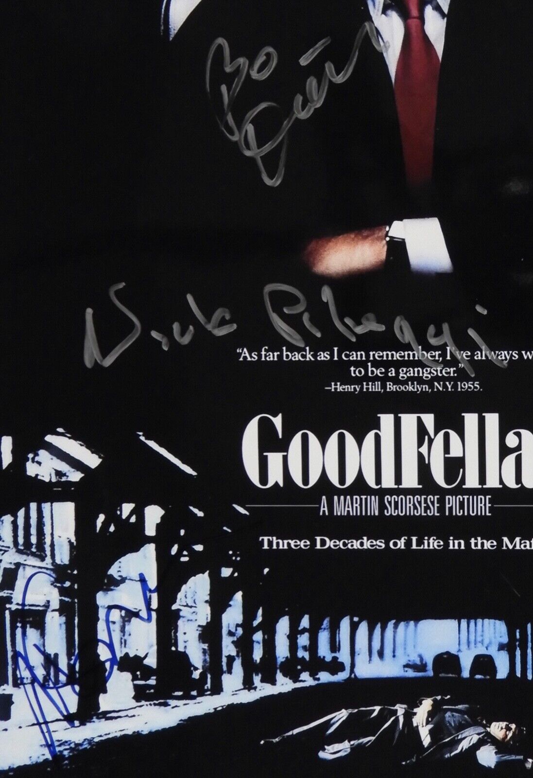 Martin Scorsese Goodfellas Signed JSA Autograph 18 x 12 Photo