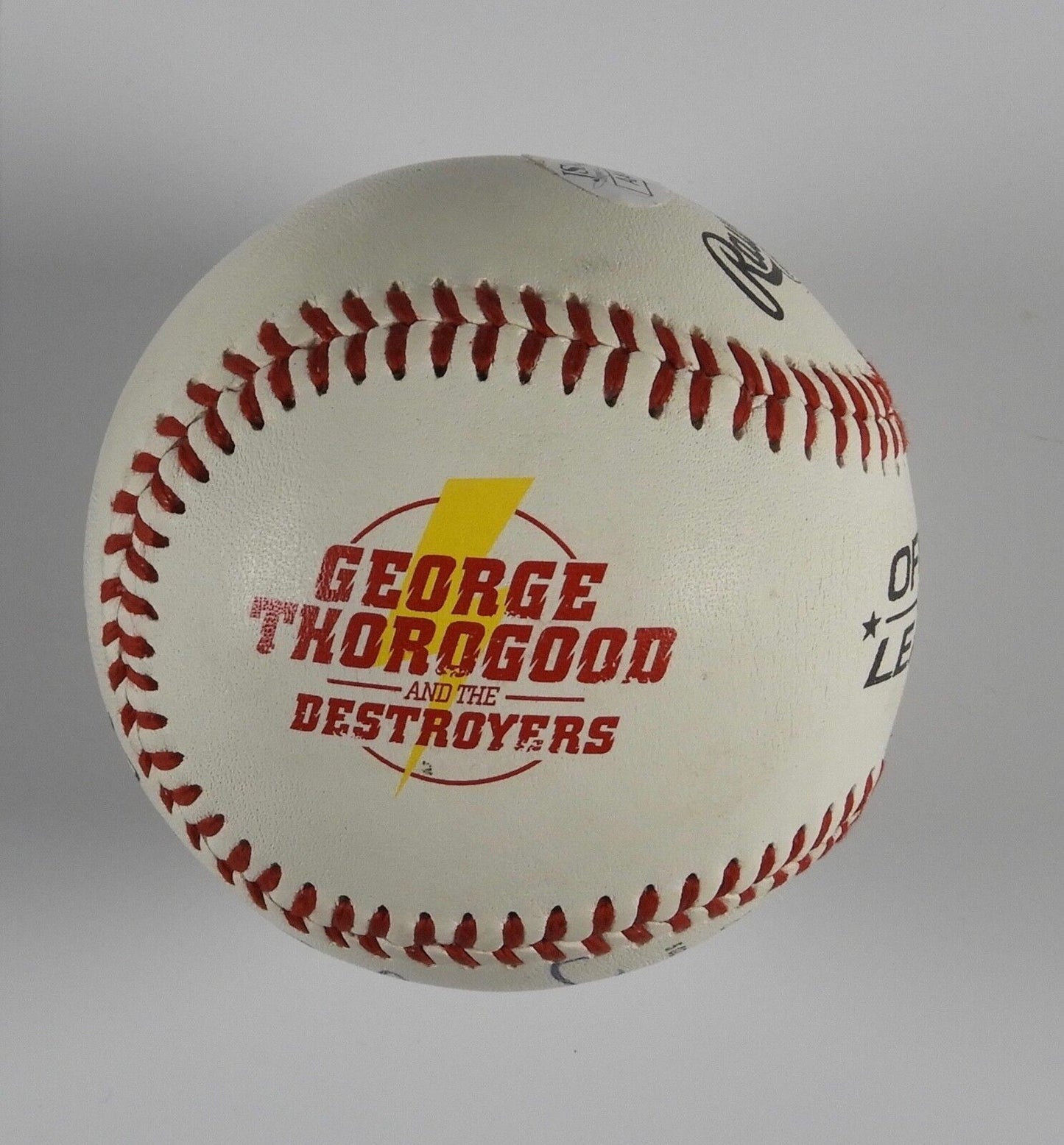 George Thorogood Autograph Signed Baseball JSA COA Official George Ball