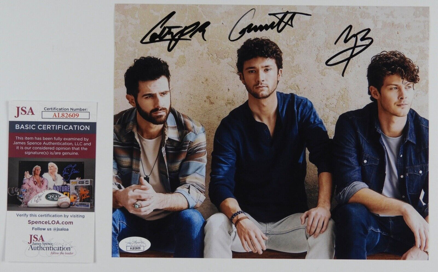 Restless Road JSA Signed Autograph 8 x 10 Photo Country Music Star