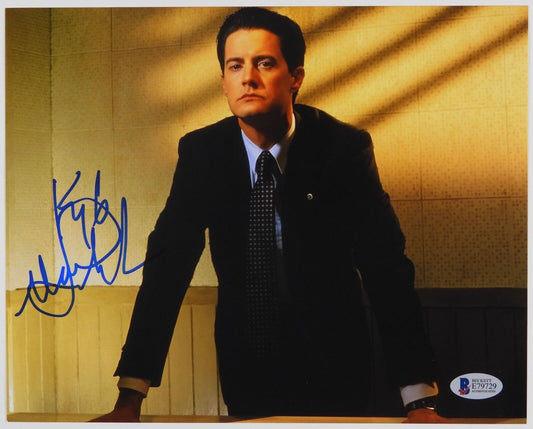 Kyle MacLachlan Twin Peaks Autograph Signed Photo Beckett BAS Photo