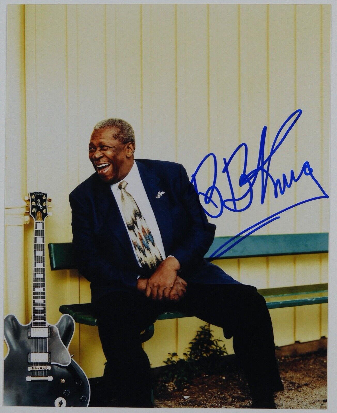 BB King JSA Signed Autograph Photo 8 x 10