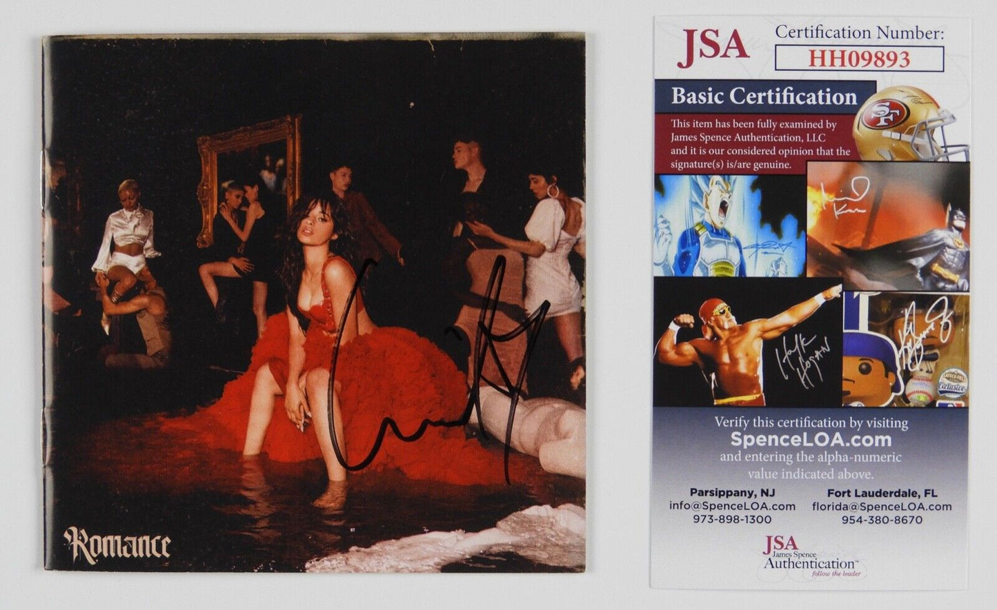 Camila Cabello Romance JSA Signed Autograph CD Booklet