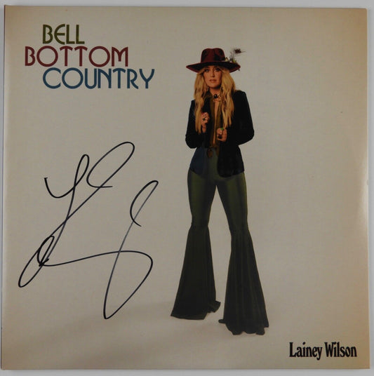 Lainey Wilson JSA Signed Autograph Album Record Bell Bottom Country