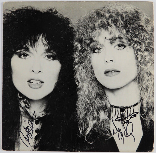Heat Ann Wilson Nancy Wilson Signed JSA Autograph Album Record Vinyl