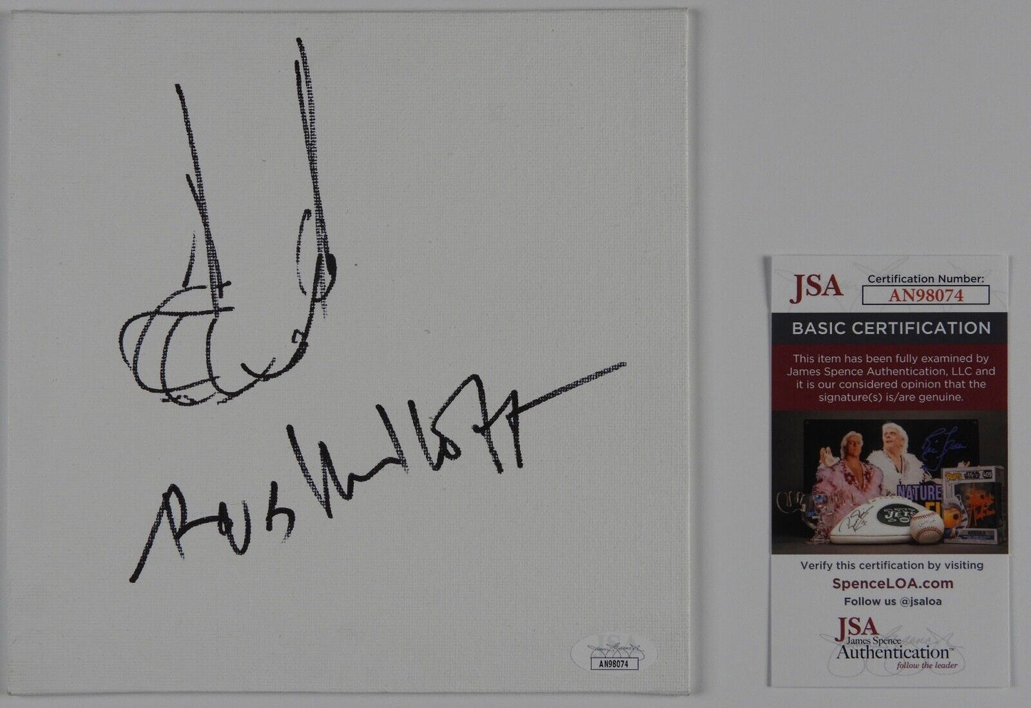 Rob Minkoff The Lion King JSA Signed Autograph Sketch on canvas board