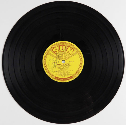 Jerry Lee Lewis Signed Autograph JSA Vinyl Record Original Sun Record Greatest