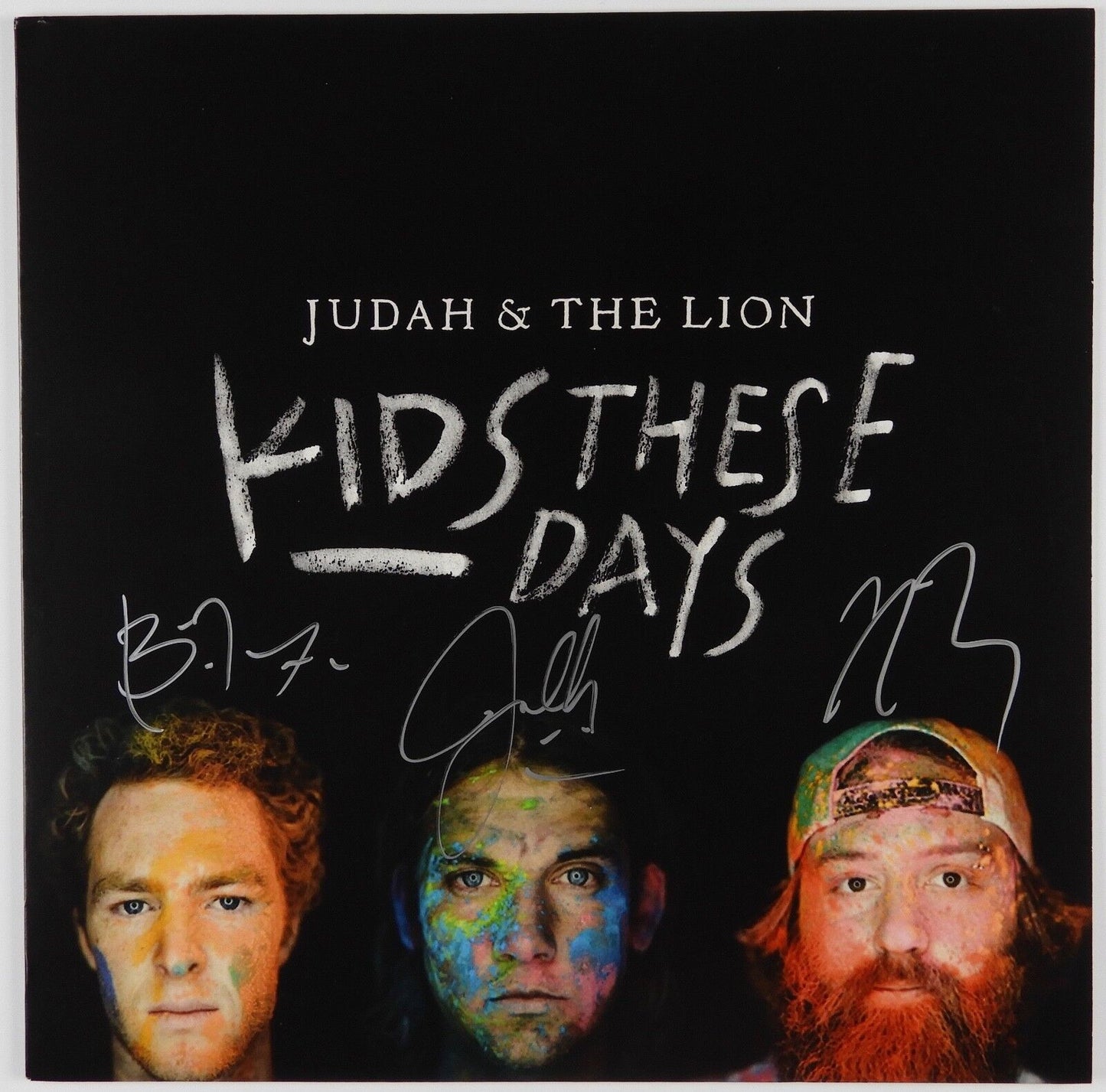 Judah & The Lion JSA Signed Autograph Record Album Vinyl Kids These Days