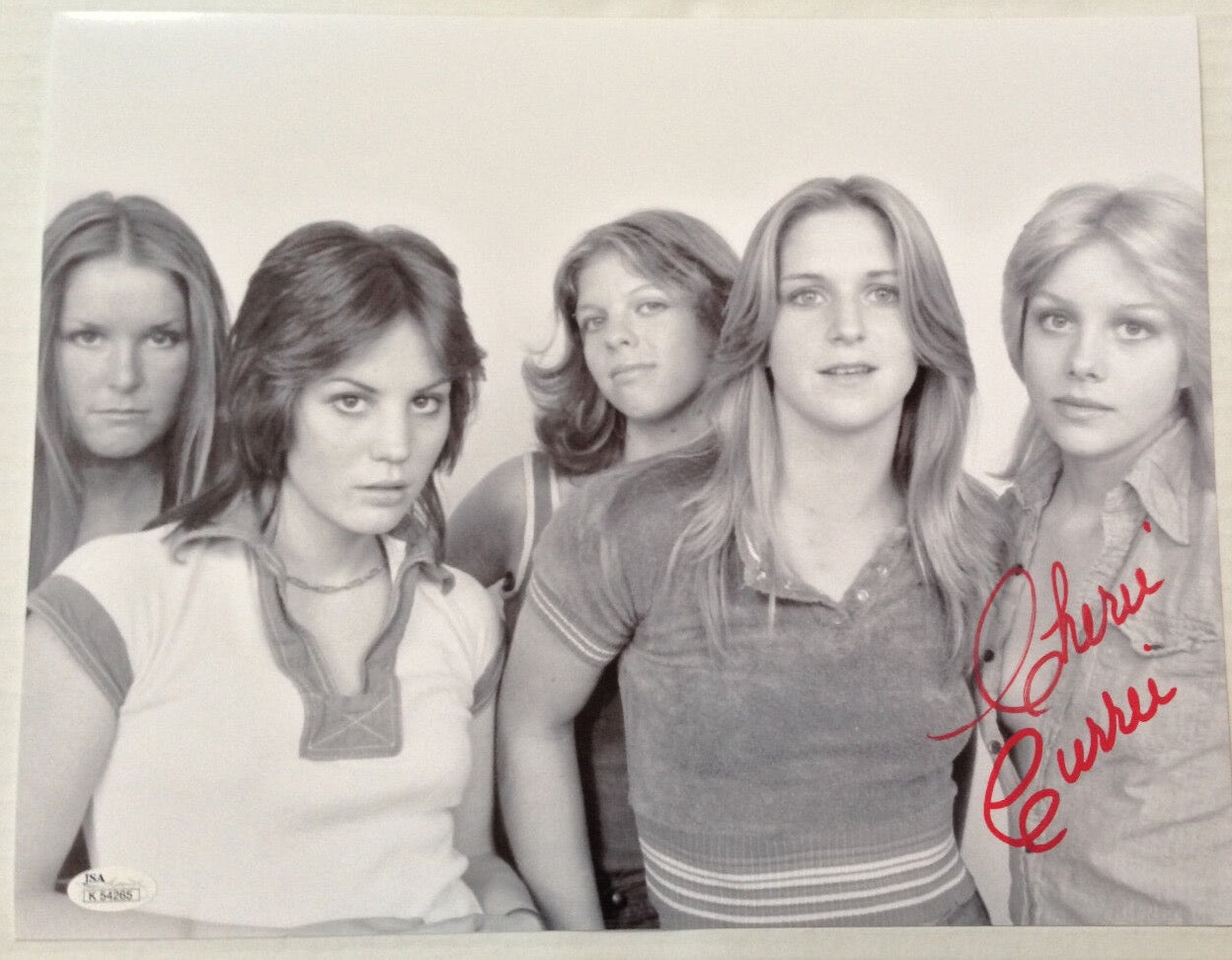 Cherie Currie Autograph Signed JSA Authenticated 11 x 14 The Runaways #3