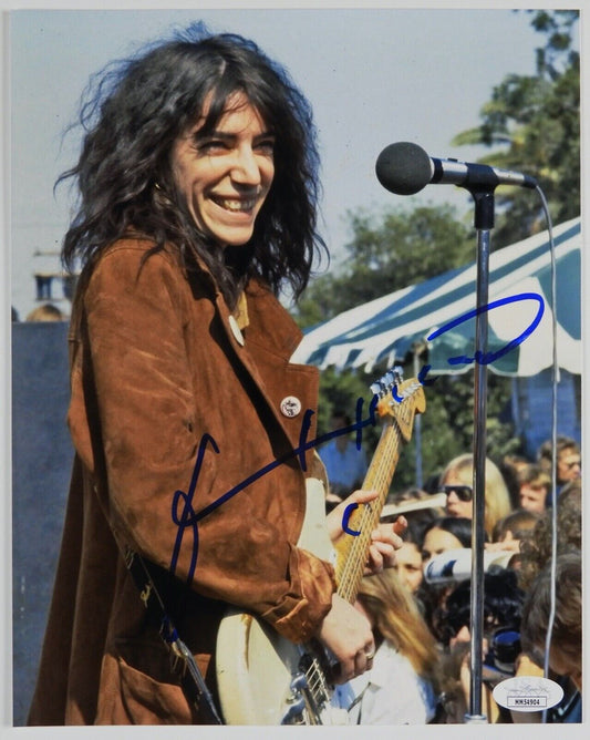 Patti Smith Signed Autograph 8 x 10 photo JSA COA