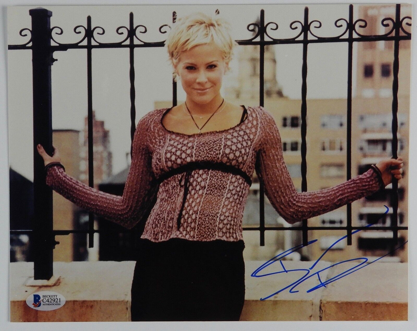 Brittany Daniel signed autograph photo 8 x 10 BAS COA Beckett