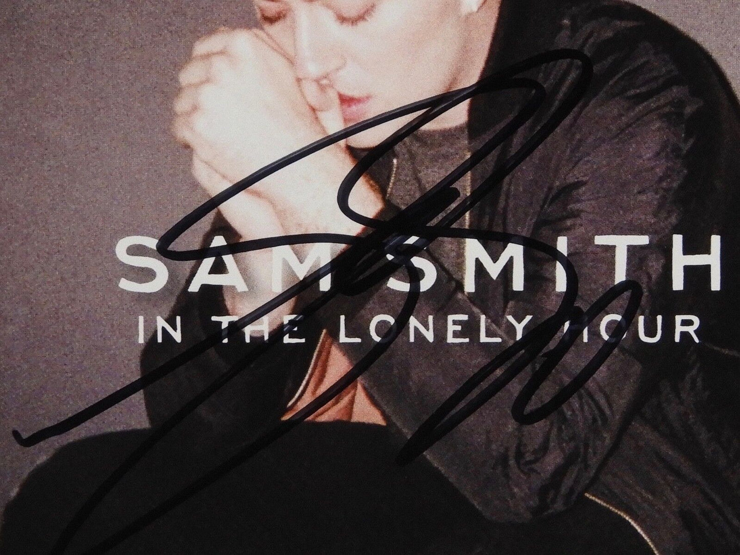 Sam Smith In The Lonely Hour signed autograph CD Booklet JSA