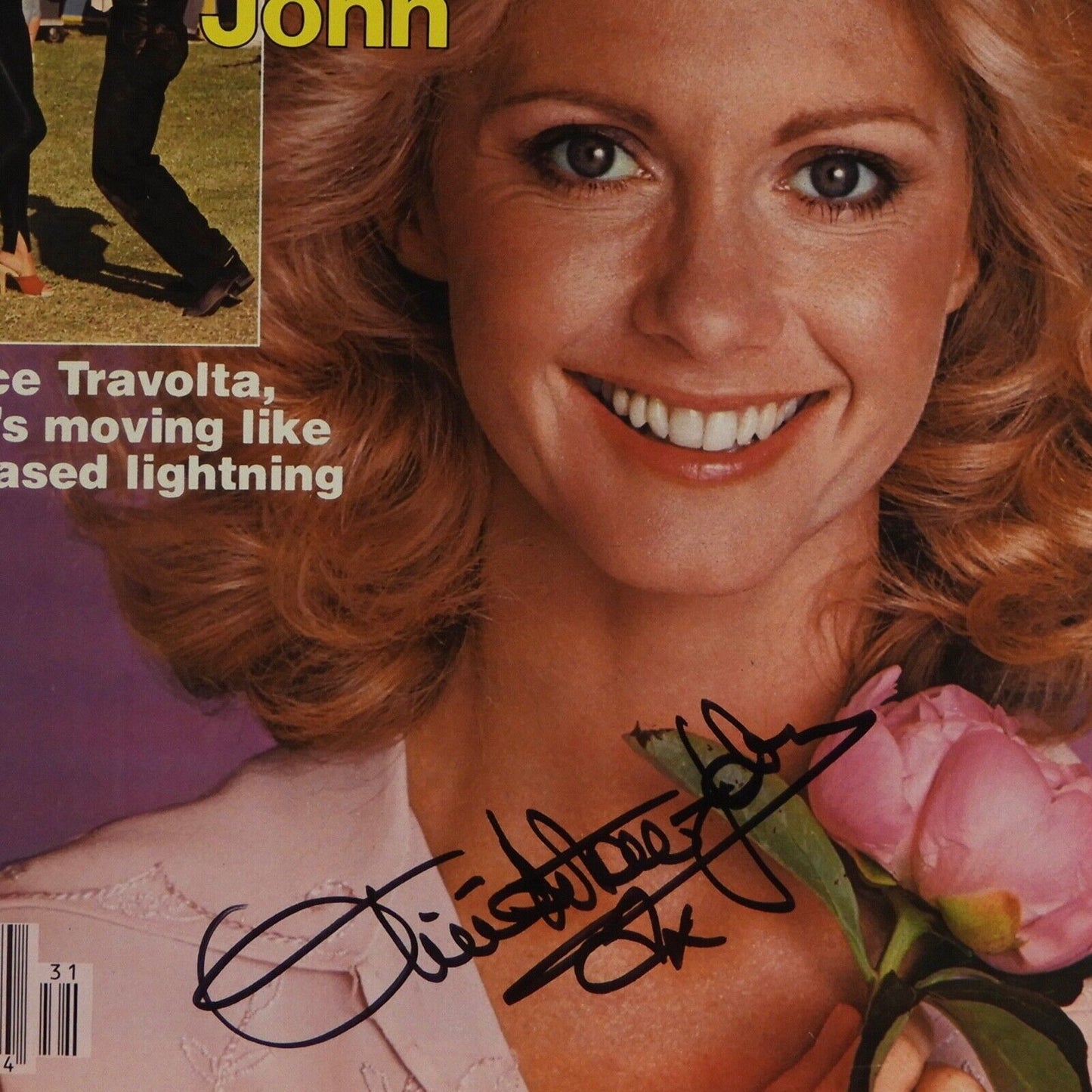 Olivia Newton-John JSA Autograph Signed People Magazine 1978