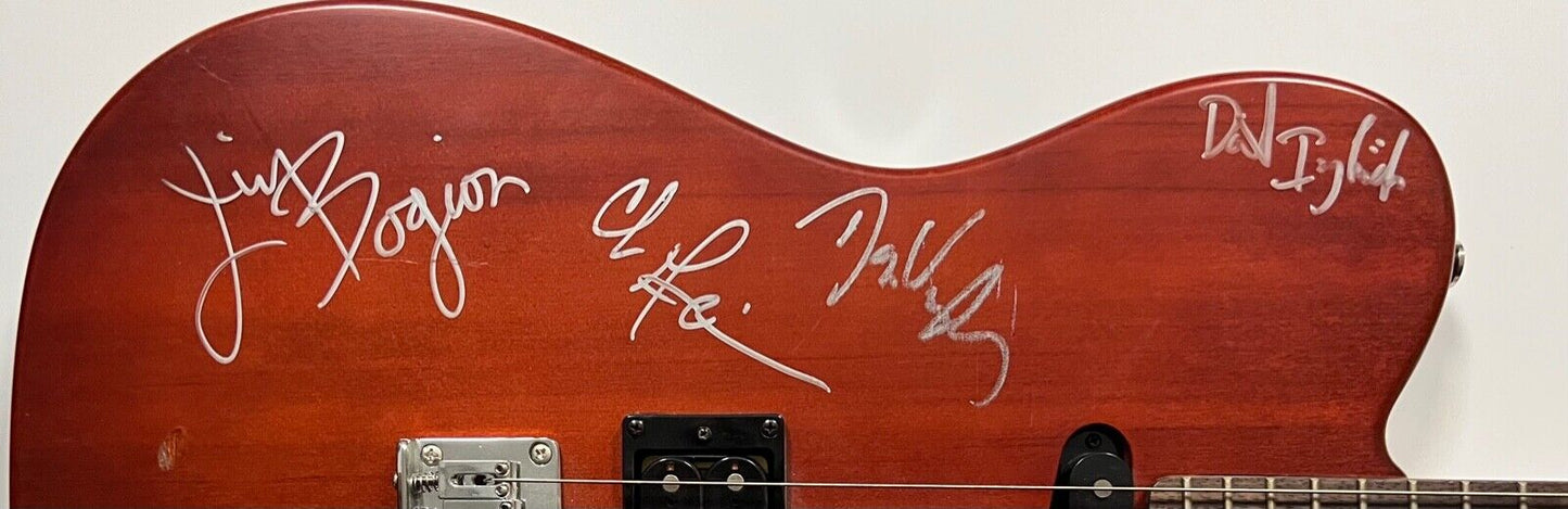Counting Crows JSA Fully Signed Autograph Electric Telecaster Guitar