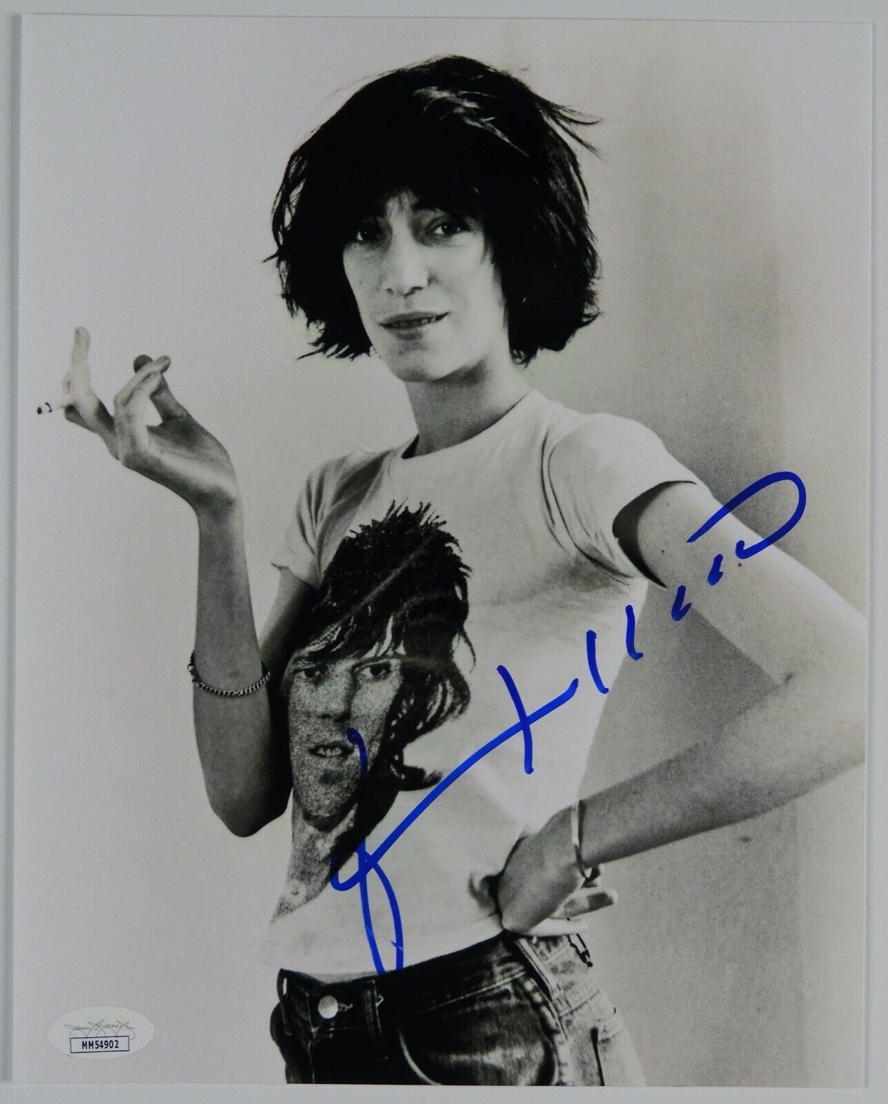 Patti Smith Signed Autograph 8 x 10 photo JSA COA