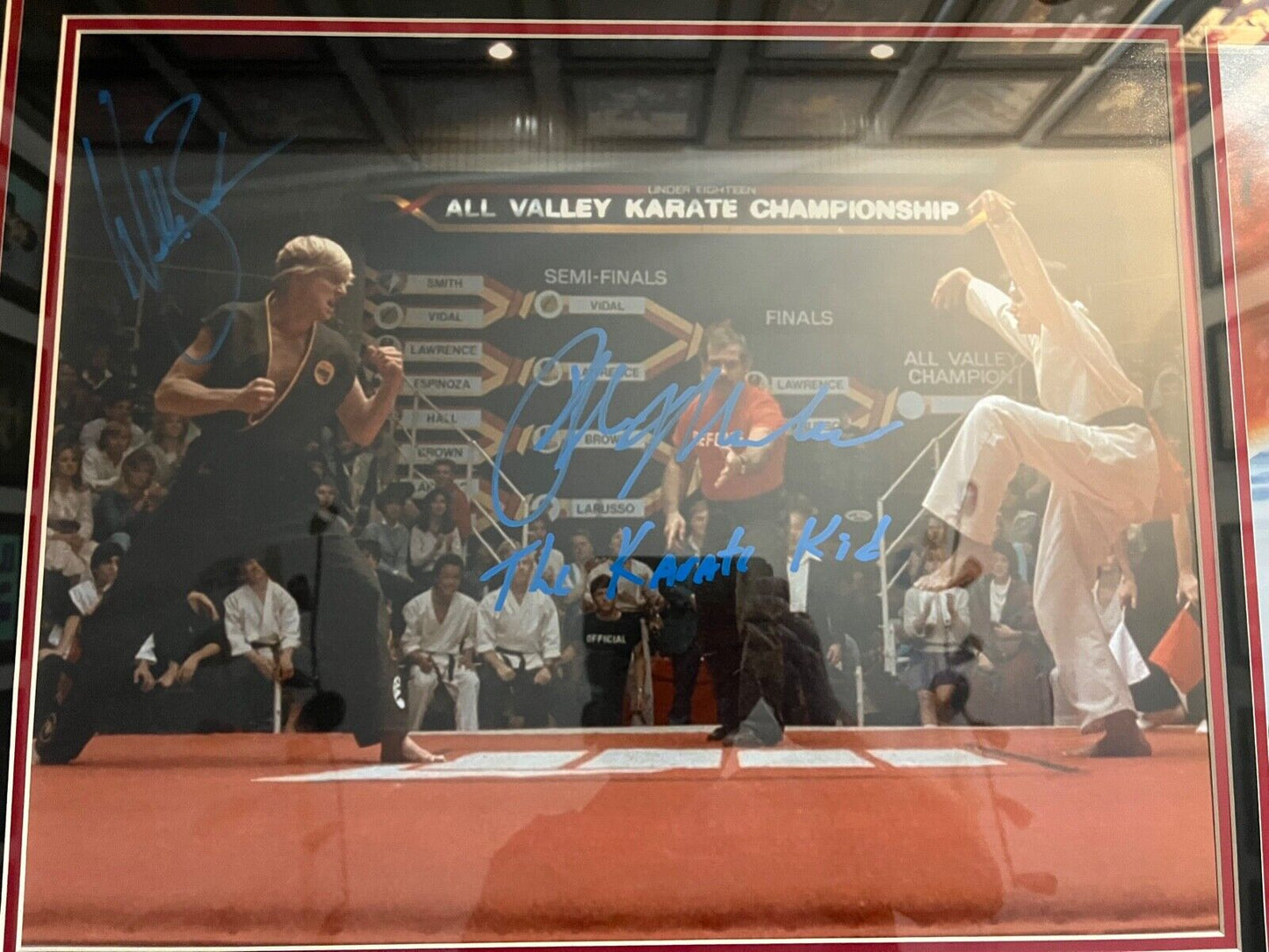 The Karate Kid Beckett Signed Autograph Photo Ralph Macchio William Zabka +