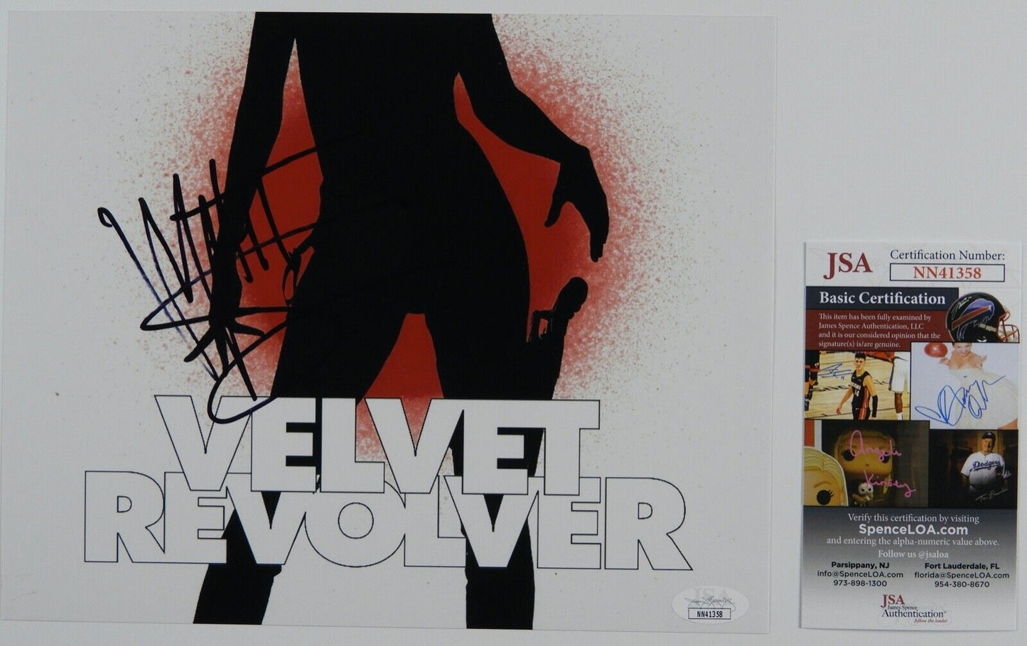 Matt Sorum Velvet Revolver JSA Signed Autograph Photo